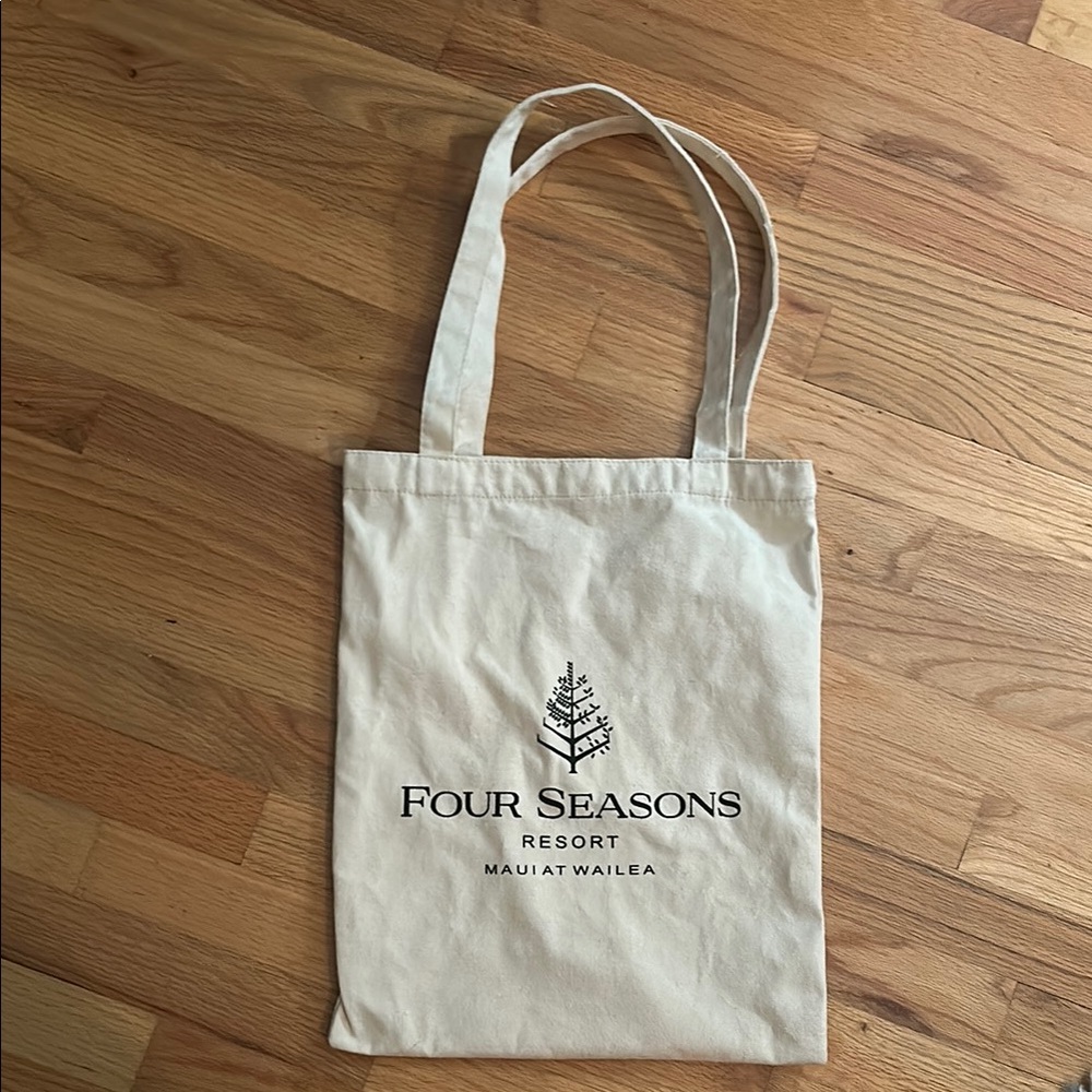 Cream Tote Bag